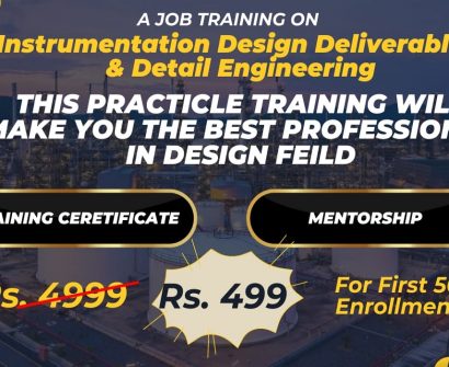 A Job Training On Instrumentation Design Deliverables Detail Engineering